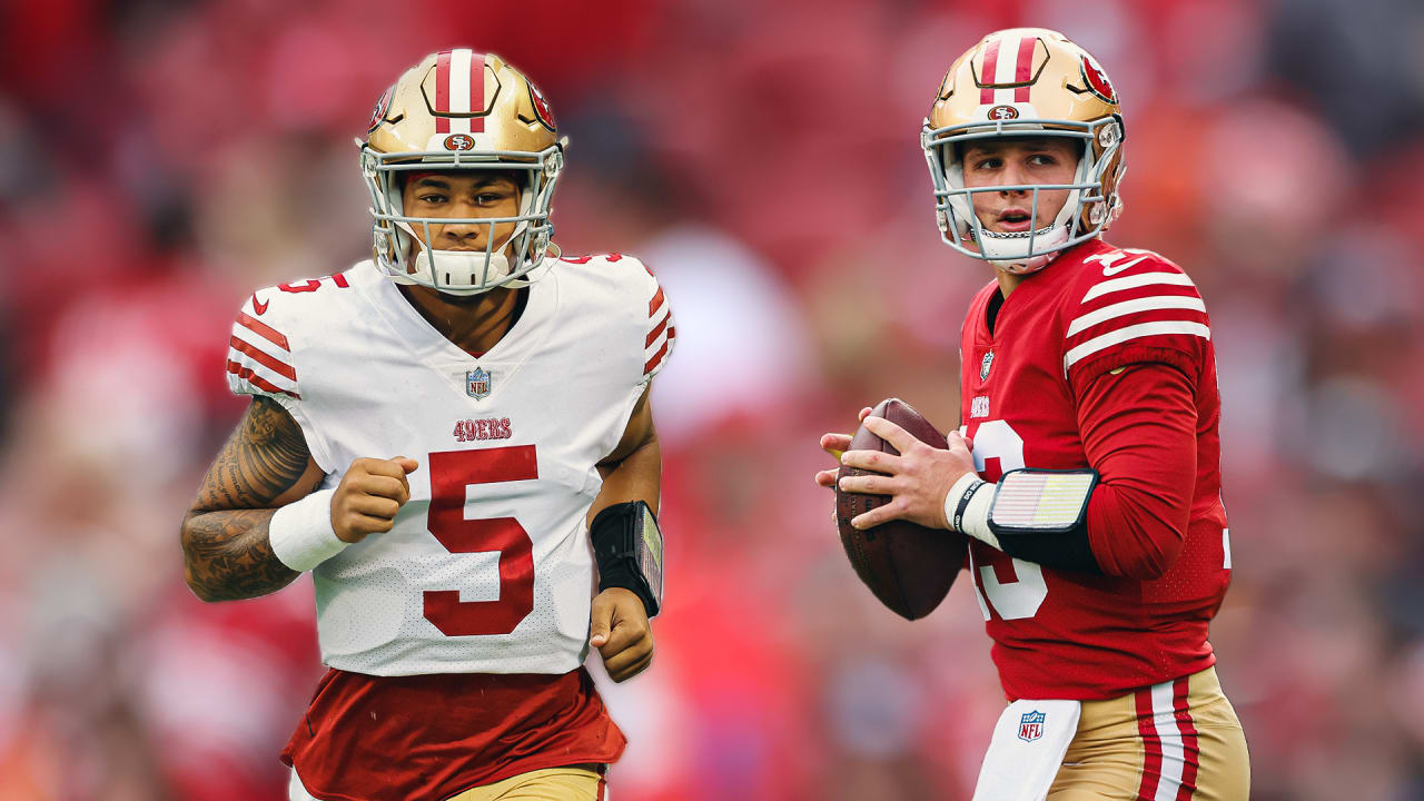 Trey Lance fantasy football start/sit advice: What to do with the 49ers QB  in the Divisional round - DraftKings Network