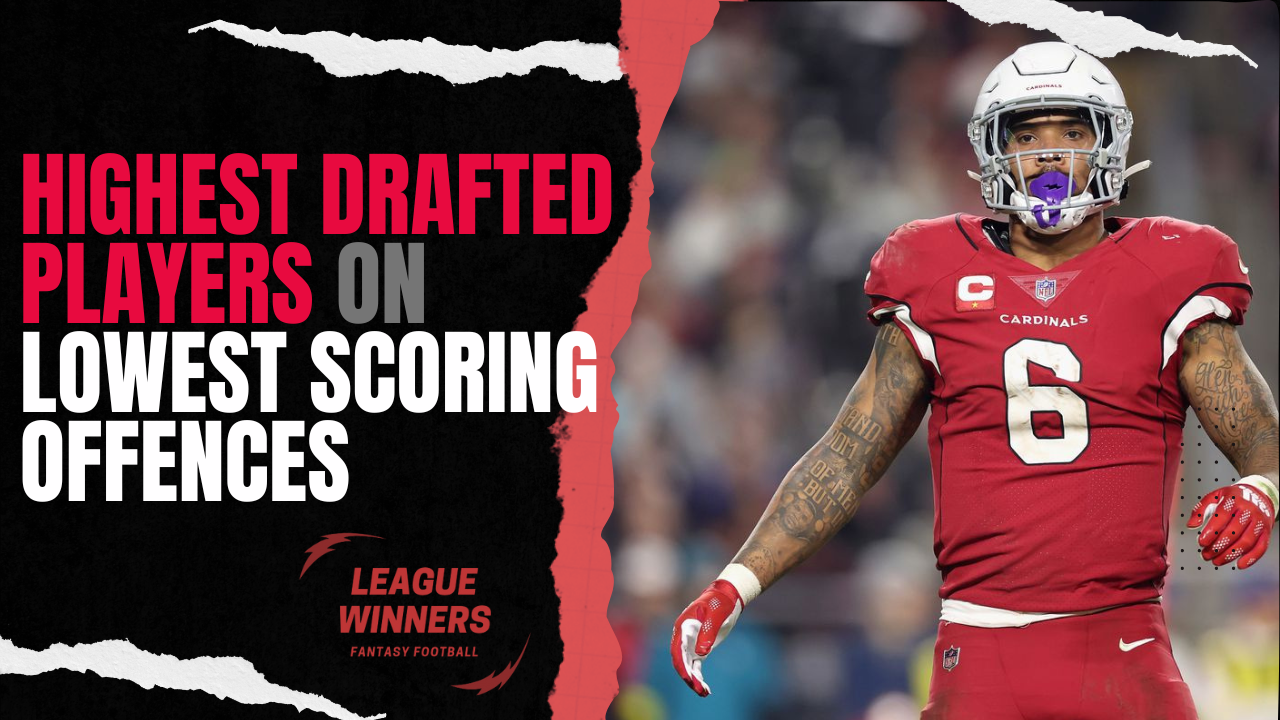 Must-Draft Players from the NFL's Lowest Scoring Offenses