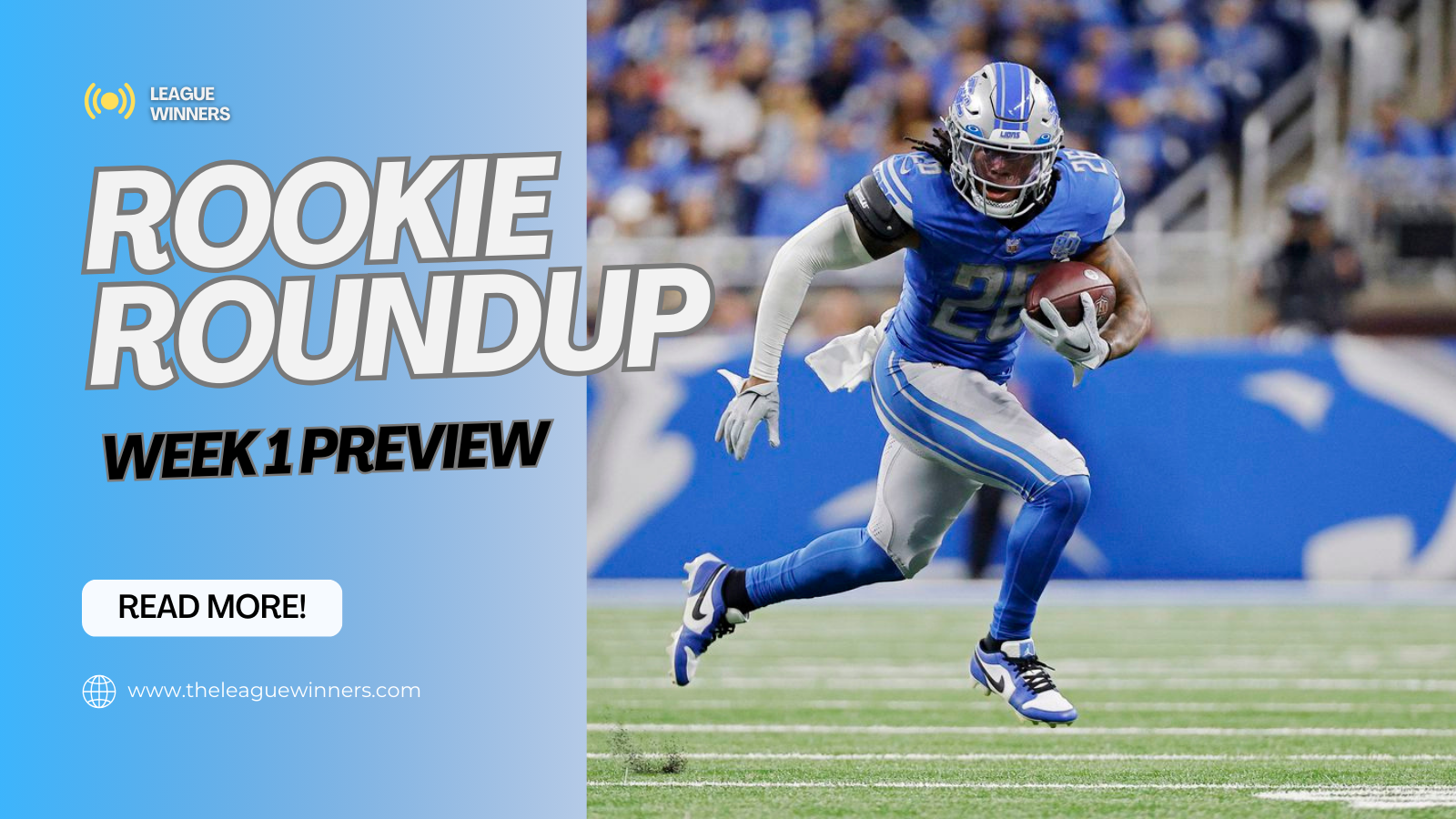 NFL Week 1 Rookie Rankings 2023: Puka Nacua, Jahmyr Gibbs, and Zay